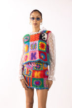 Load image into Gallery viewer, Fluffy Patchwork Skirt XS/S