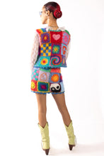 Load image into Gallery viewer, Fluffy Patchwork Skirt XS/S