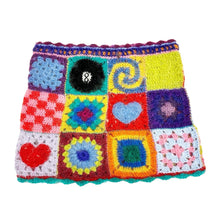 Load image into Gallery viewer, Fluffy Patchwork Skirt L/XL