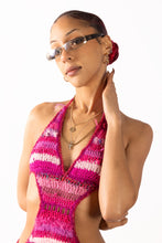 Load image into Gallery viewer, Textured Mini Cut-Out Dress XS