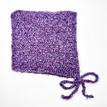 Load image into Gallery viewer, Textured Purple Pixie Hood