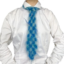 Load image into Gallery viewer, Crochet Tie PDF Pattern & Checkerboard Tie Video Tutorial