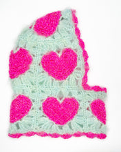 Load image into Gallery viewer, Fluffy Heart Balaclava