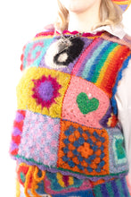 Load image into Gallery viewer, Fluffy Patchwork Vest L/XL