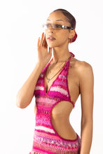 Load image into Gallery viewer, Textured Mini Cut-Out Dress XS