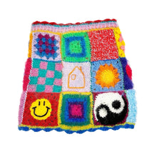 Load image into Gallery viewer, Fluffy Patchwork Skirt XS/S