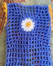 Load image into Gallery viewer, ⭐️SALE⭐️Blue Daisy Long Cardigan XS