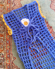 Load image into Gallery viewer, ⭐️SALE⭐️Blue Daisy Long Cardigan XS