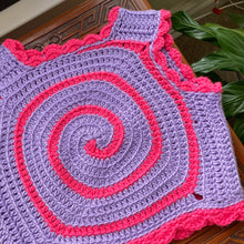 Load image into Gallery viewer, ⭐️SALE⭐️Pink & Purple Swirly Vest XS