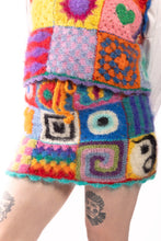 Load image into Gallery viewer, Fluffy Patchwork Skirt L/XL
