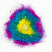 Load image into Gallery viewer, Fluffy Stripy Scrunchie Multicolour
