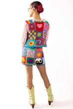 Load image into Gallery viewer, Fluffy Patchwork Skirt XS/S
