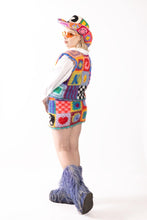 Load image into Gallery viewer, Fluffy Patchwork Skirt L/XL
