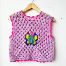 Load image into Gallery viewer, Fluffy Butterfly Vest M/L

